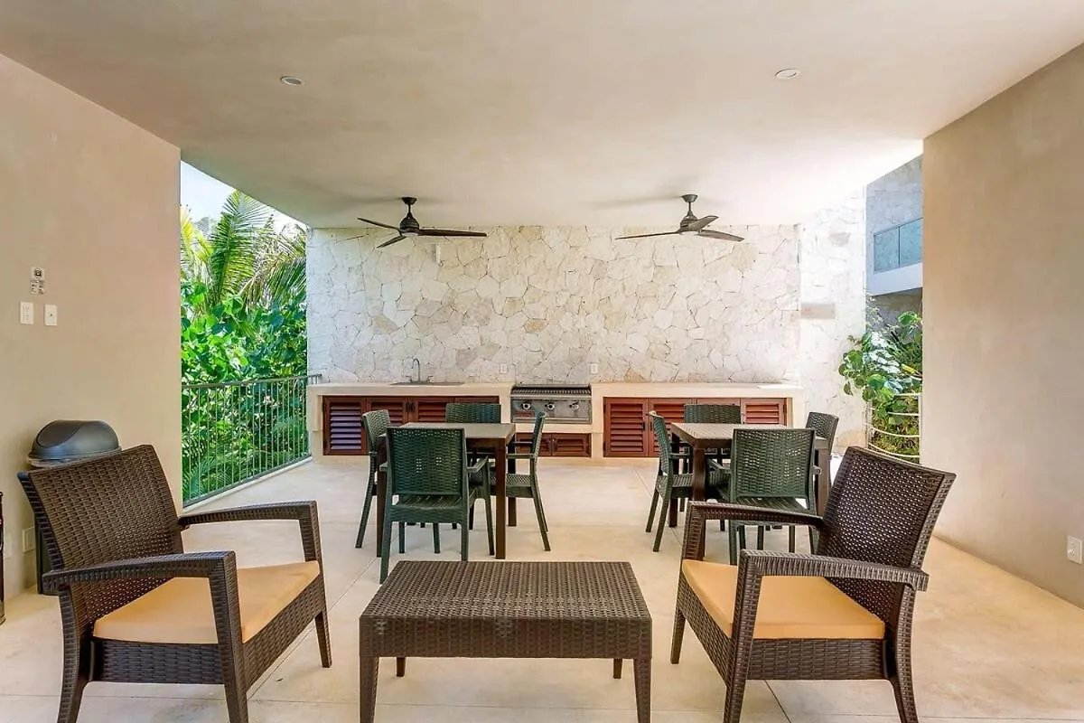 Luxury Studio With Rooftop Pool And Seaview Balcony Akumal