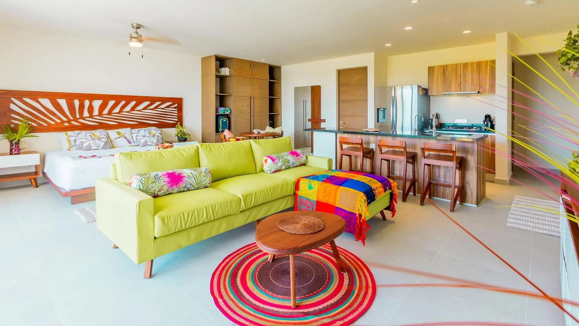 Luxury Studio With Rooftop Pool And Seaview Balcony Akumal 0*,  Mexico