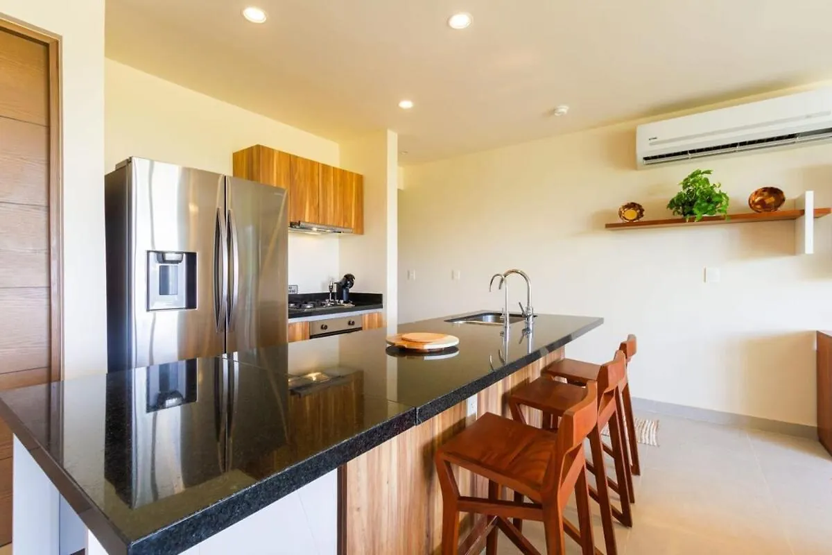 Luxury Studio With Rooftop Pool And Seaview Balcony Akumal