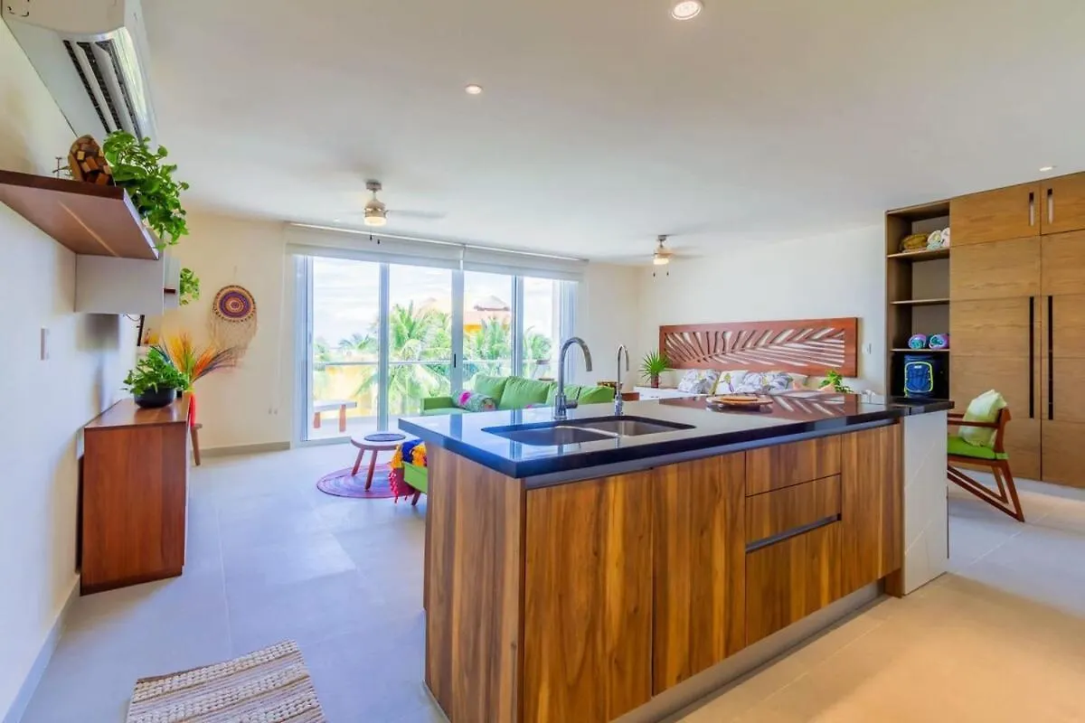 Holiday home Luxury Studio With Rooftop Pool And Seaview Balcony Akumal