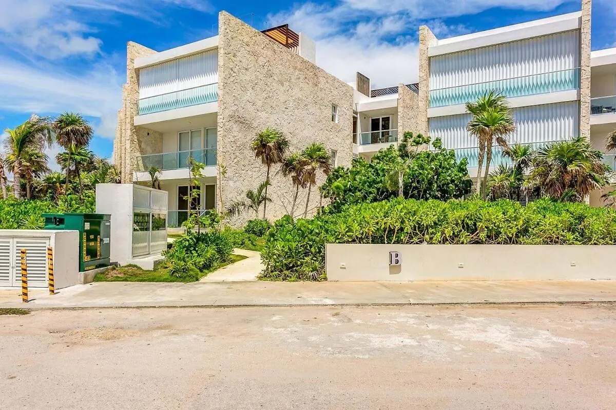 Luxury Studio With Rooftop Pool And Seaview Balcony Akumal 0*,