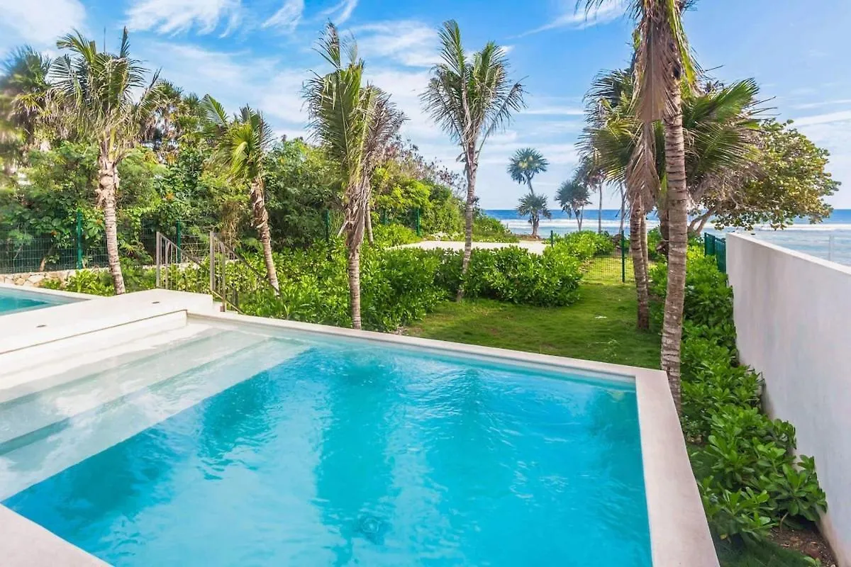 Luxury Studio With Rooftop Pool And Seaview Balcony Akumal